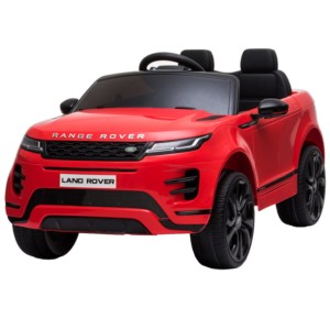 Range Rover Evoque 12V Rojo - Coche Eléctrico para Niños - Clase B Reacondicionado