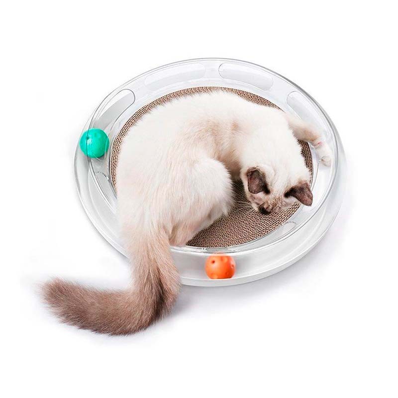 Arranhador Duo com Brinquedo Petkit S1 Playground Cat - Item2