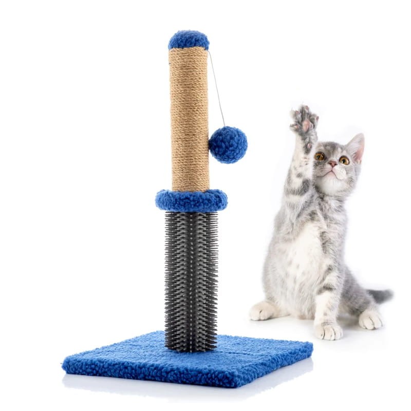 Griffoir Masseur avec Balle pour Chats Miausage InnovaGoods - Ítem1