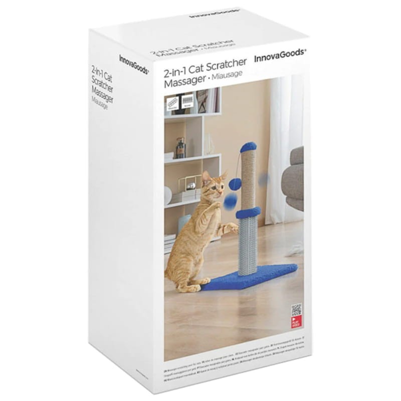Griffoir Masseur avec Balle pour Chats Miausage InnovaGoods - Ítem5