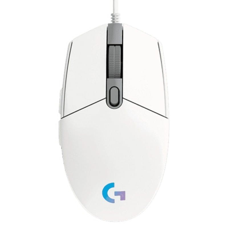 Ratón Gaming Logitech G102 Lightsync Blanco - 8000DPI - Ítem