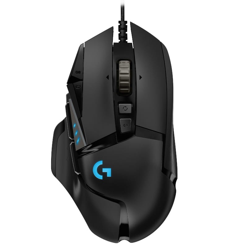 Ratón Gaming Logitech G502 Hero - Hasta 25600 dpi