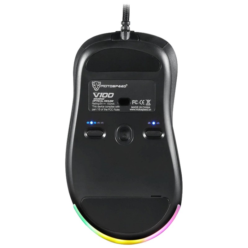 Souris Gaming Motospeed V100 RGB - 6200 DPI - Ítem2