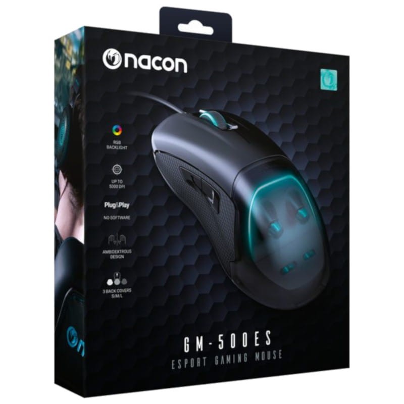 Souris Gaming Nacon eSports GM-500ES - 5000 DPI - Ítem1