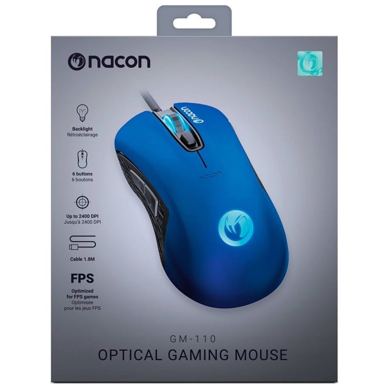 Souris gaming Bleu Nacon GM-110 - 2400 DPI - Ítem3