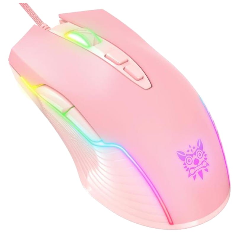 Souris gaming Onikuma CW905 Rose 6400 DPI - Ítem1