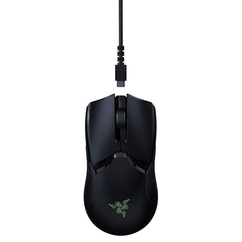 Souris de jeu sans fil Razer Viper Ultimate la plus légère : Commutateurs  de jeu les plus rapides - Capteur optique 20K DPI - Éclairage chroma 