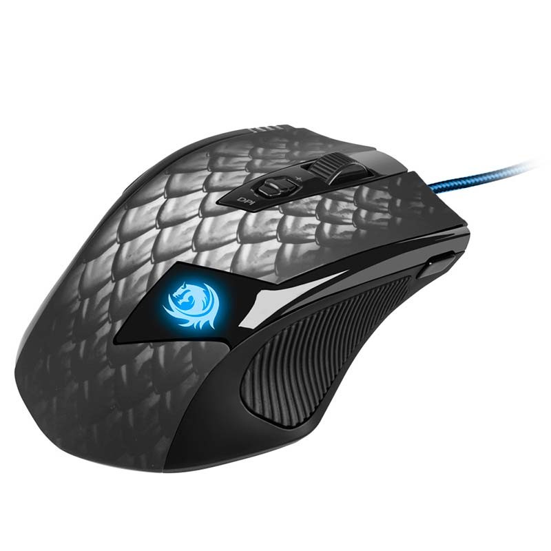Ratón Gaming Sharkoon Drakonia Black 8200 DPI - Ítem1