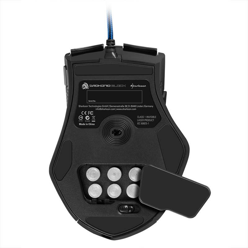 Ratón Gaming Sharkoon Drakonia Black 8200 DPI - Ítem4