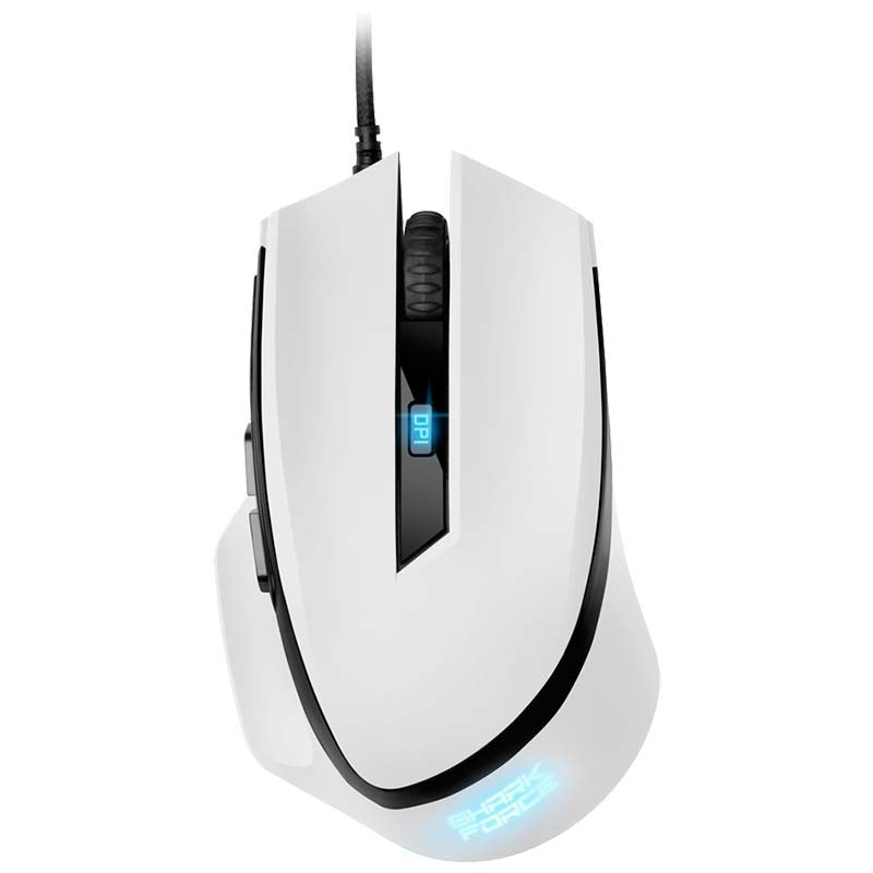 Rato Gaming Sharkoon SHARK Force II 4200 DPI Branco - Item