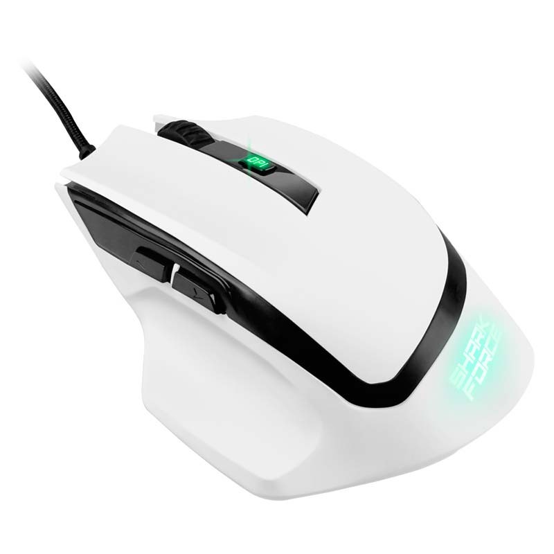 Ratón Gaming Sharkoon SHARK Force II 4200 DPI Blanco - Ítem1