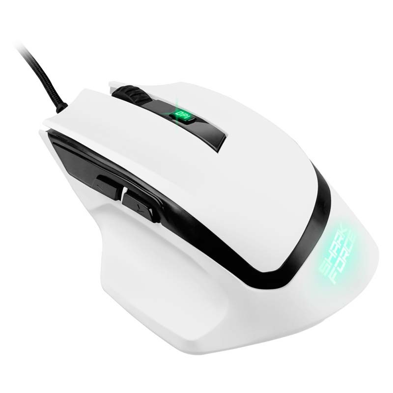 Rato Gaming Sharkoon SHARK Force II 4200 DPI Branco - Item1