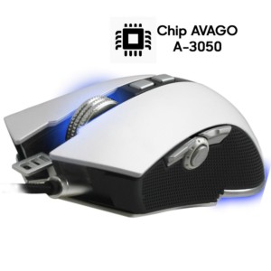 Ratón Gaming Woxter Stinger RX 1500 M White