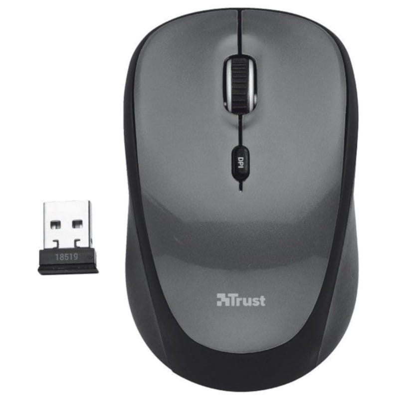 Ratón Inalámbrico Trust Yvi -1600DPI