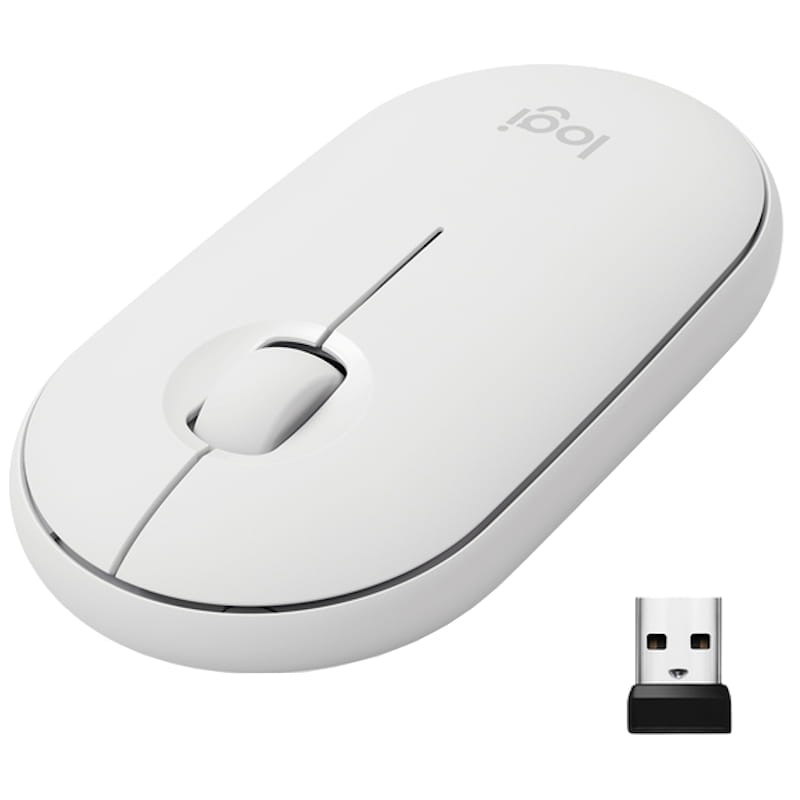 Souris Sans Fil Logitech Pebble M350 Bluetooth Blanche - 1000 DPI - Ítem2