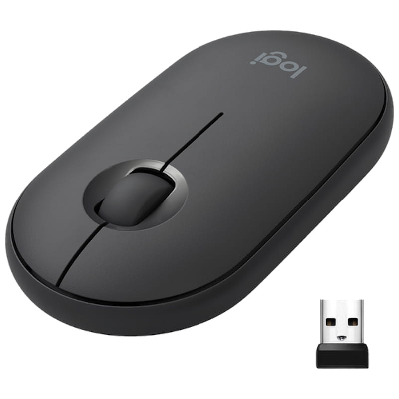 Ratón Logitech Pebble M350 Bluetooth Grafito - Ítem2