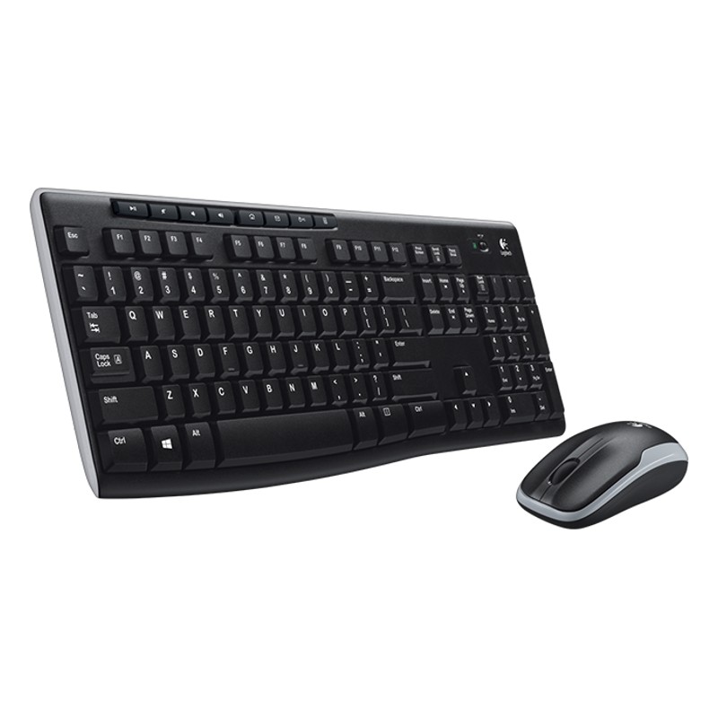 Keyboard + Mouse Wireless Logitech MK270
