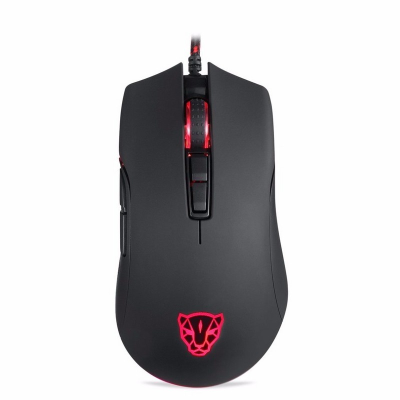 Rato Gaming Motospeed V70 - 7 botões, cor LED RGB configurável, 12000 DPI