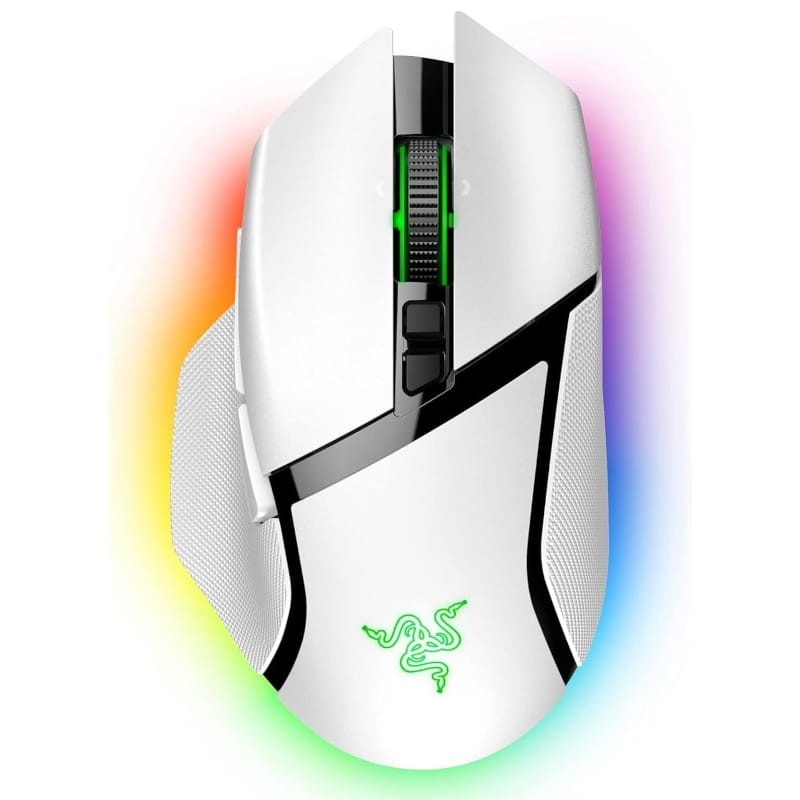 Razer Basilisk V3 Pro USB Bluetooth RGB Blanco - Ratón Gaming - 30000 DPI - Ítem