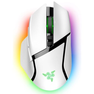 Razer Basilisk V3 Pro USB Bluetooth RGB Blanco - Ratón Gaming - 30000 DPI 