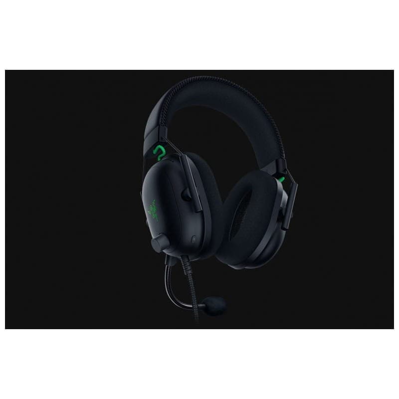 Razer Blackshark V2 Preto - Auscultadores Gaming, Microfone removível 
