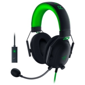 Razer BlackShark V2 Black and Green - Gaming Headphones