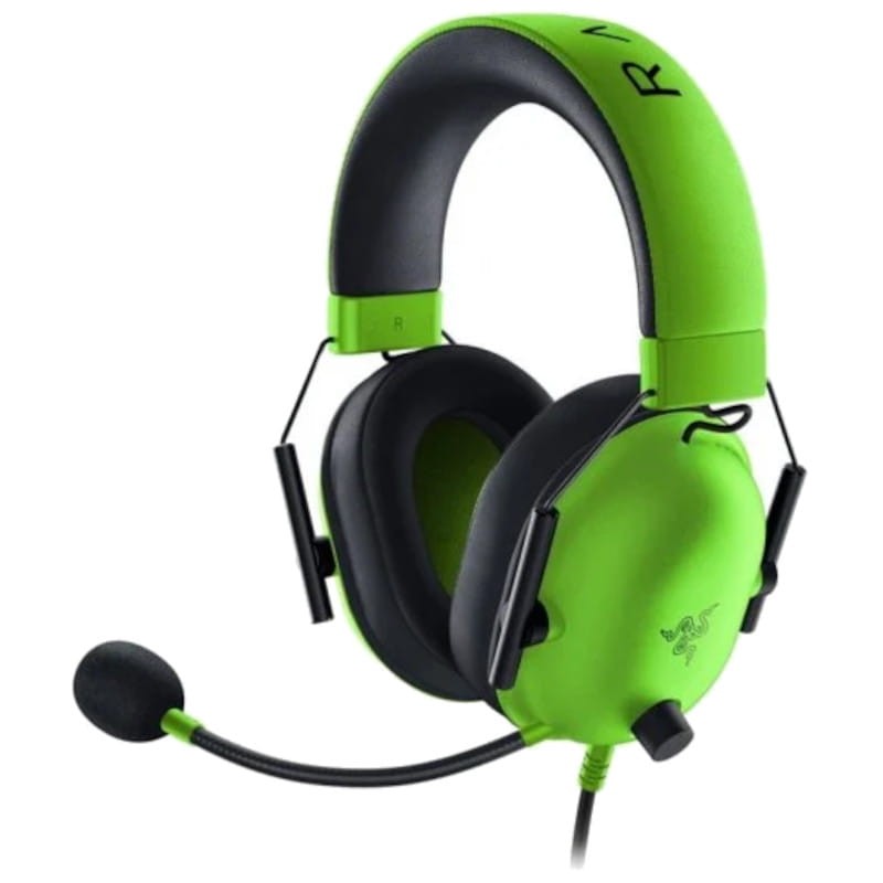 Razer BlackShark V2 X Verde - Auscultadores Gaming - Item