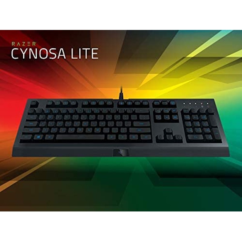 Teclado Gaming RAZER Cynosa Chroma Lite (Membrana - Español - Negro)