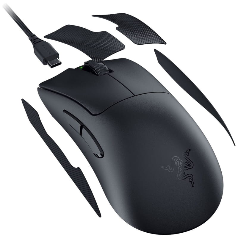 Razer DeathAdder V3 Pro USB Negro - Ratón Gaming - 30000 DPI - Ítem2