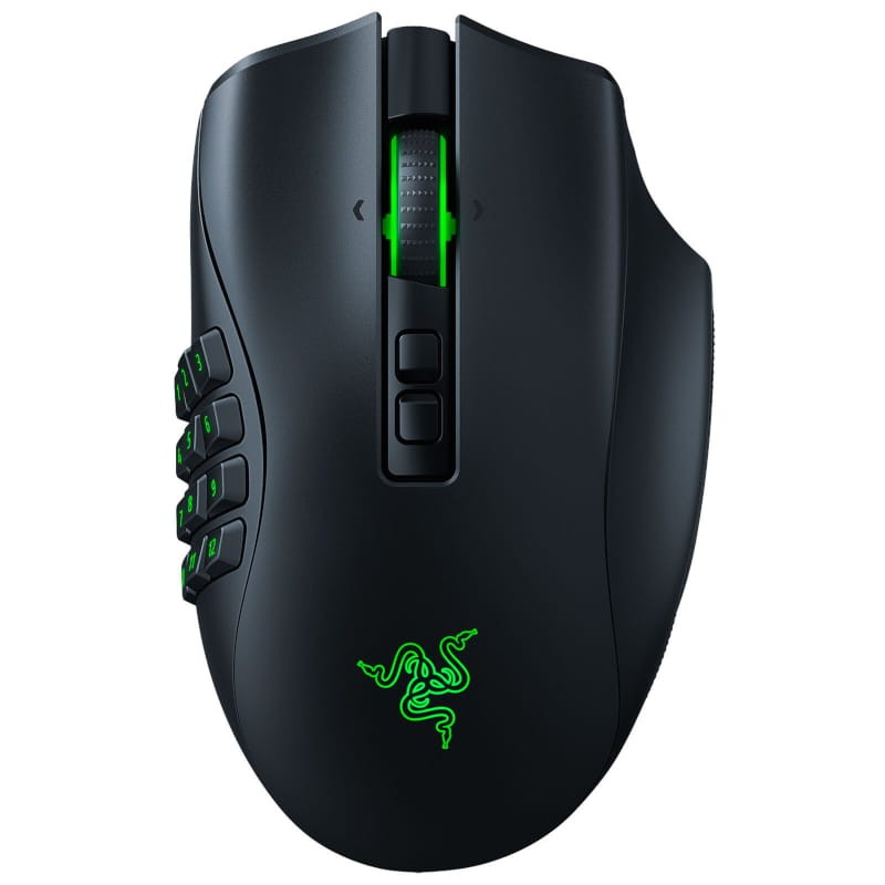 Razer Naga Pro Bluetooth Iluminación Negro - Ratón Gaming - 20000 DPI - Ítem