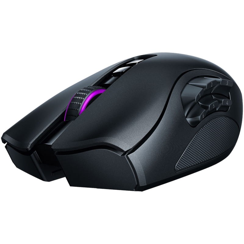 Razer Naga Pro Bluetooth Lighting Preto - Mouse para jogos - 20.000 DPI - Item1