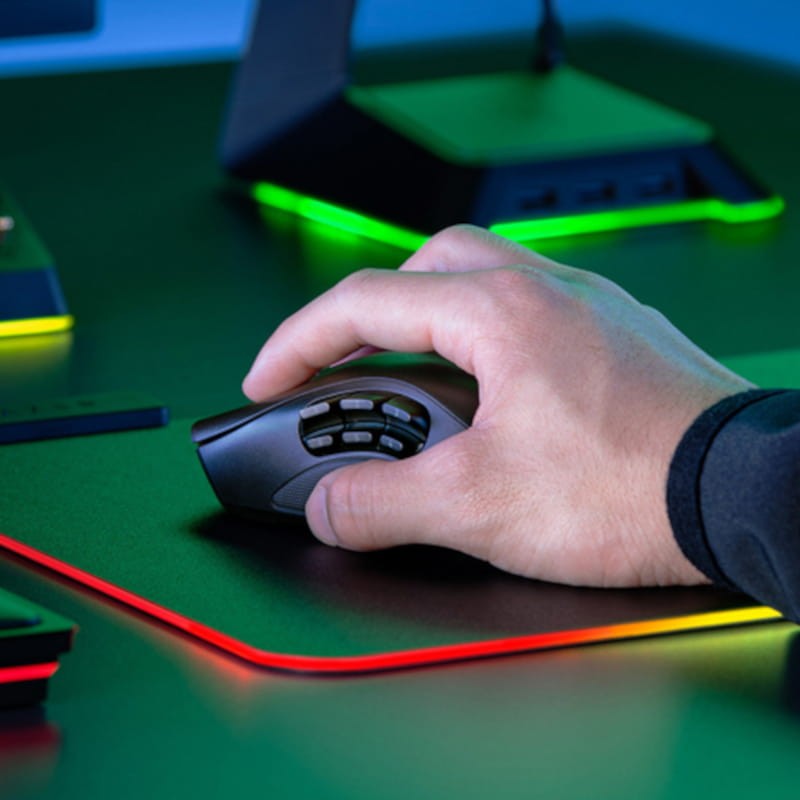 Razer Naga Pro Bluetooth Lighting Preto - Mouse para jogos - 20.000 DPI - Item5