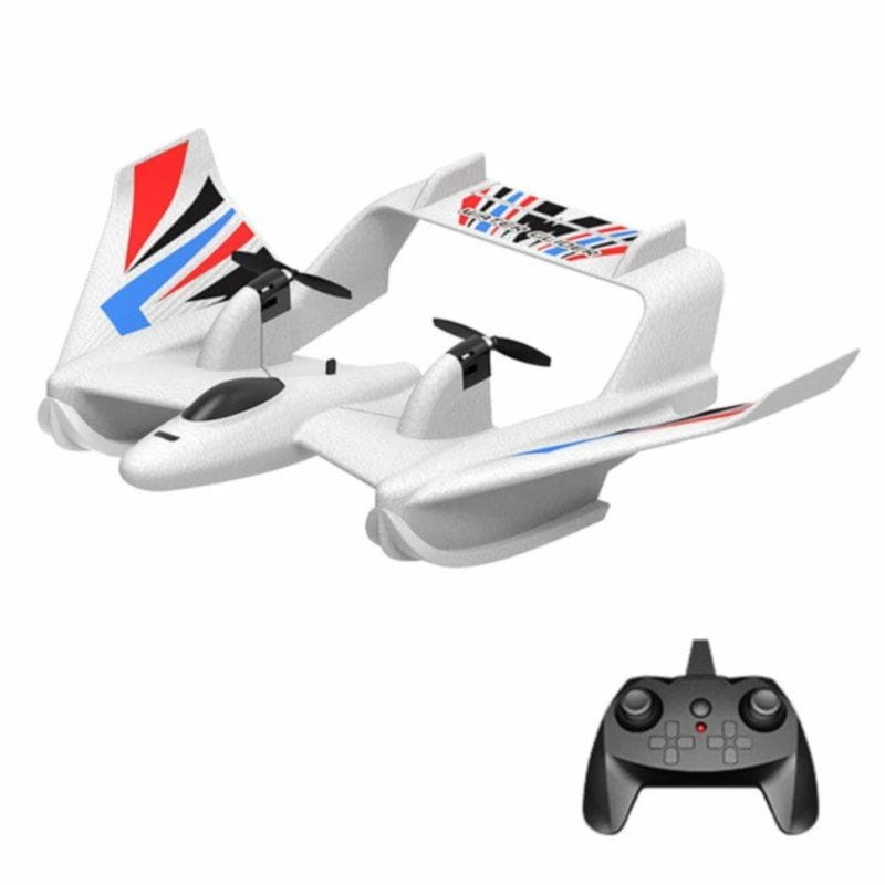 RC BM21 3 em 1 Branco - Motoplanador RC - Item1