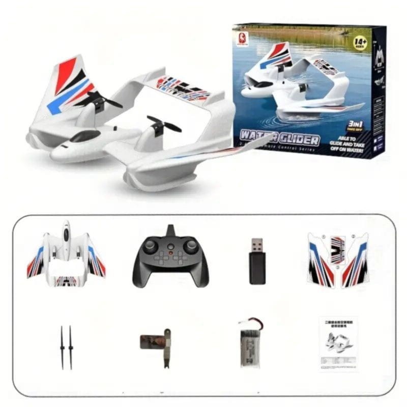 RC BM21 3 en 1 Blanco - Planeador Acuático RC - Ítem4