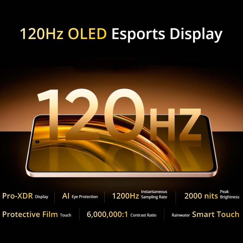 Realme 13+ 5G 12GB/256GB Dorado - Teléfono móvil - Ítem12