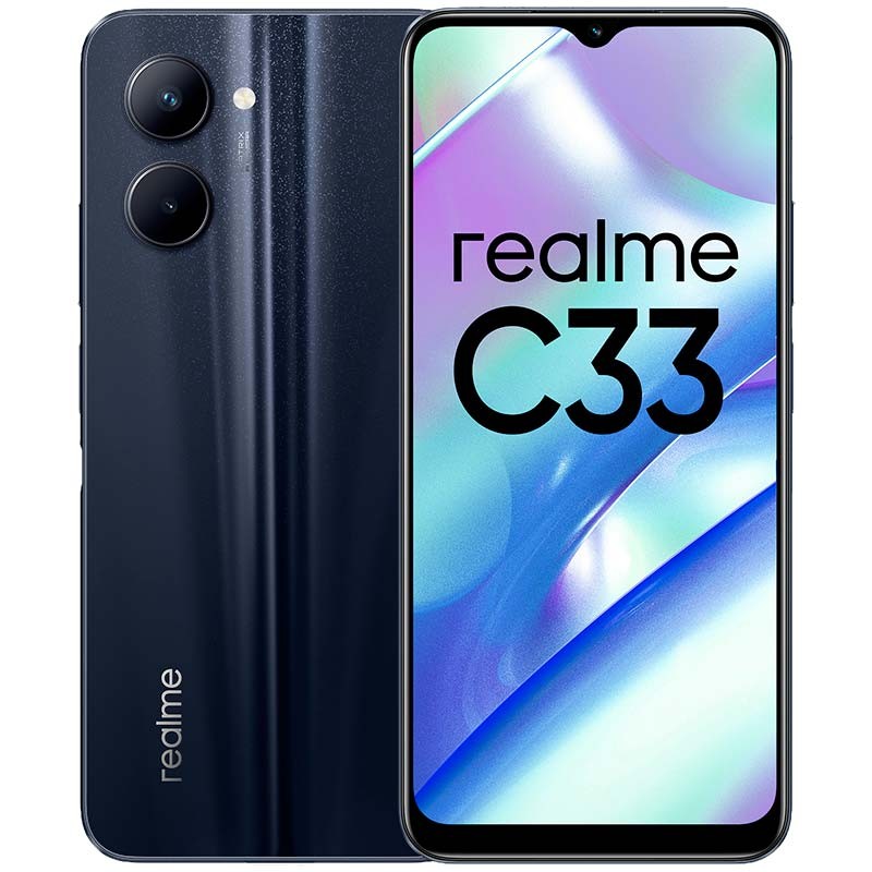 Realme C33 4Go/128Go Noir - Téléphone portable