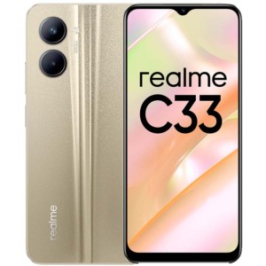 Telemóvel Realme C33 4GB/64GB Dourado