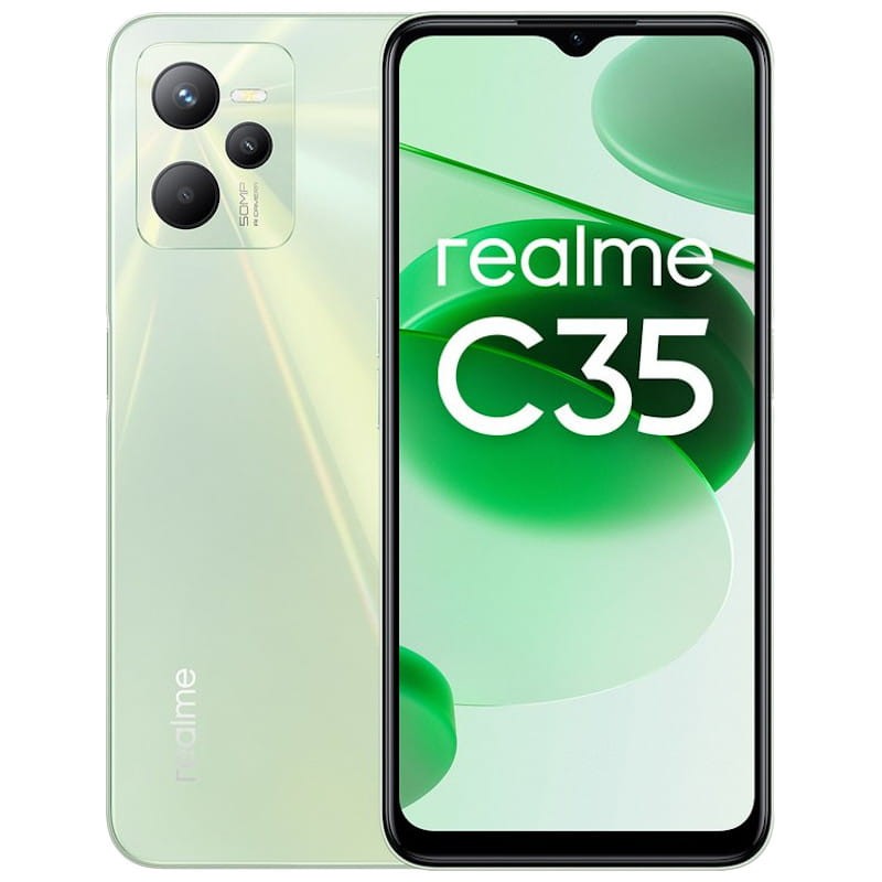 Realme C35 4GB/128GB Verde - Teléfono Móvil - Ítem