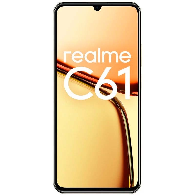 Telemóvel Realme C61 4G 6GB/128GB Dourado - Item1