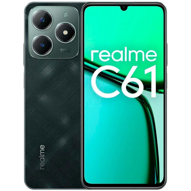 Téléphone portable Realme C61 4G 6Go/128Go Vert - Ítem