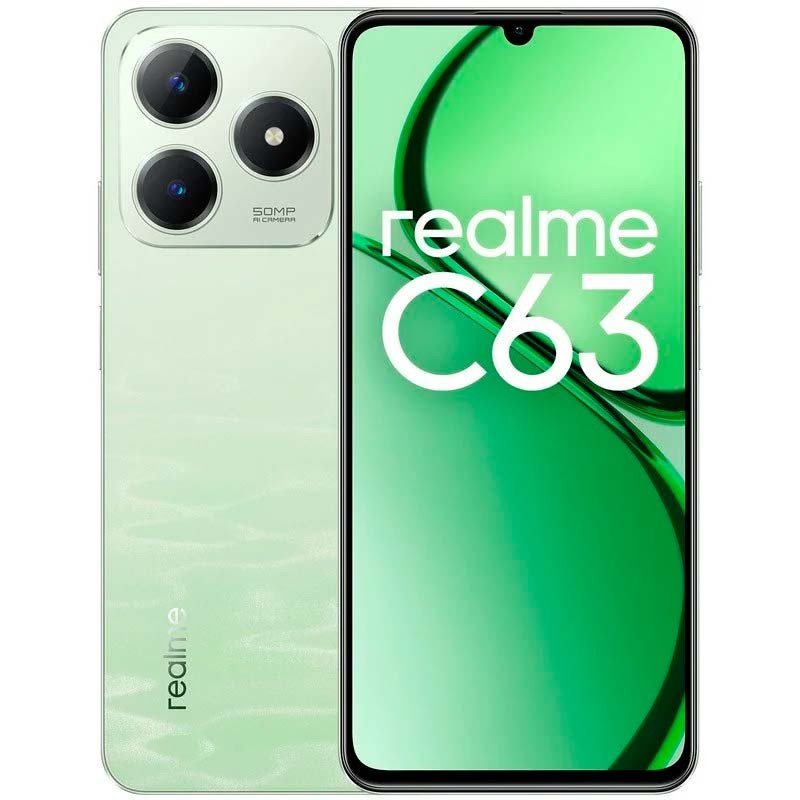 Téléphone portable Realme C63 4G 8Go/256Go Vert - Ítem
