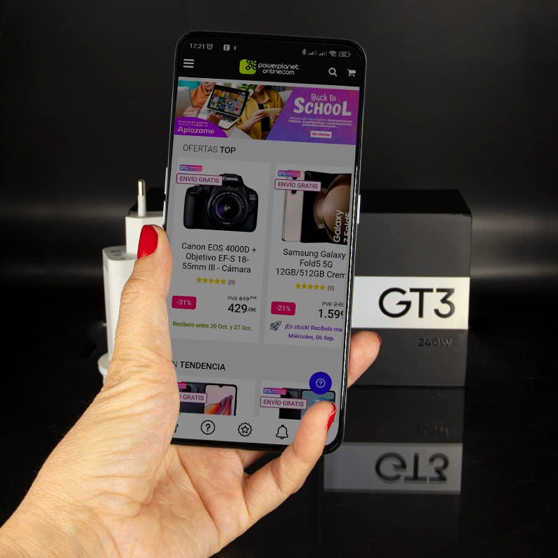 Téléphone portable Realme GT3 5G 16Go/1To Blanc - Ítem5