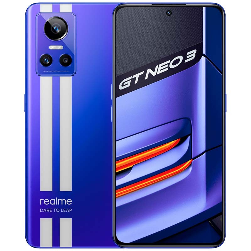 Teléfono móvil Realme GT Neo 3 80W 8GB/256GB Azul - Ítem