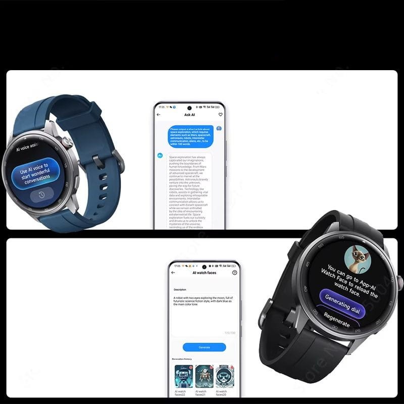 Realme Watch S2 Gris - Reloj inteligente - Correa de Acero Inoxidable - Ítem1