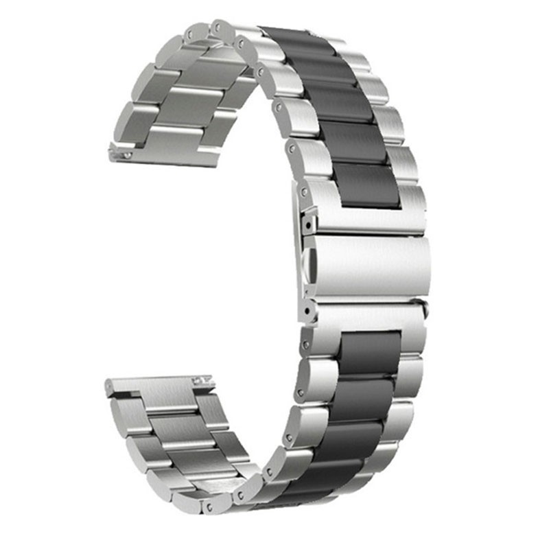 Bracelet de remplacement 20mm universal pour smartwatch Métal Maillons Dual - Ítem