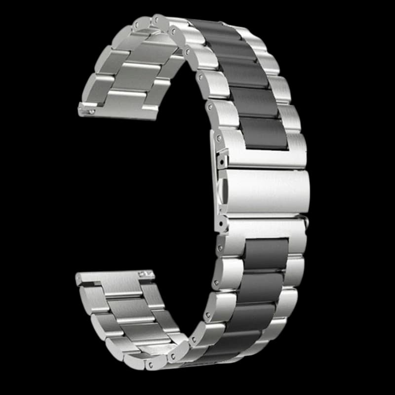 Correa de recambio universal de 20mm para smartwatch Metal Eslabones Dual