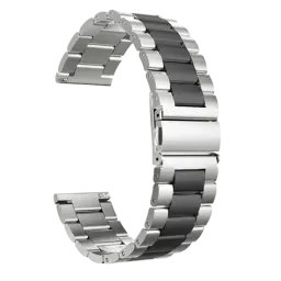 Correa de recambio universal de 20mm para smartwatch Metal Eslabones Dual