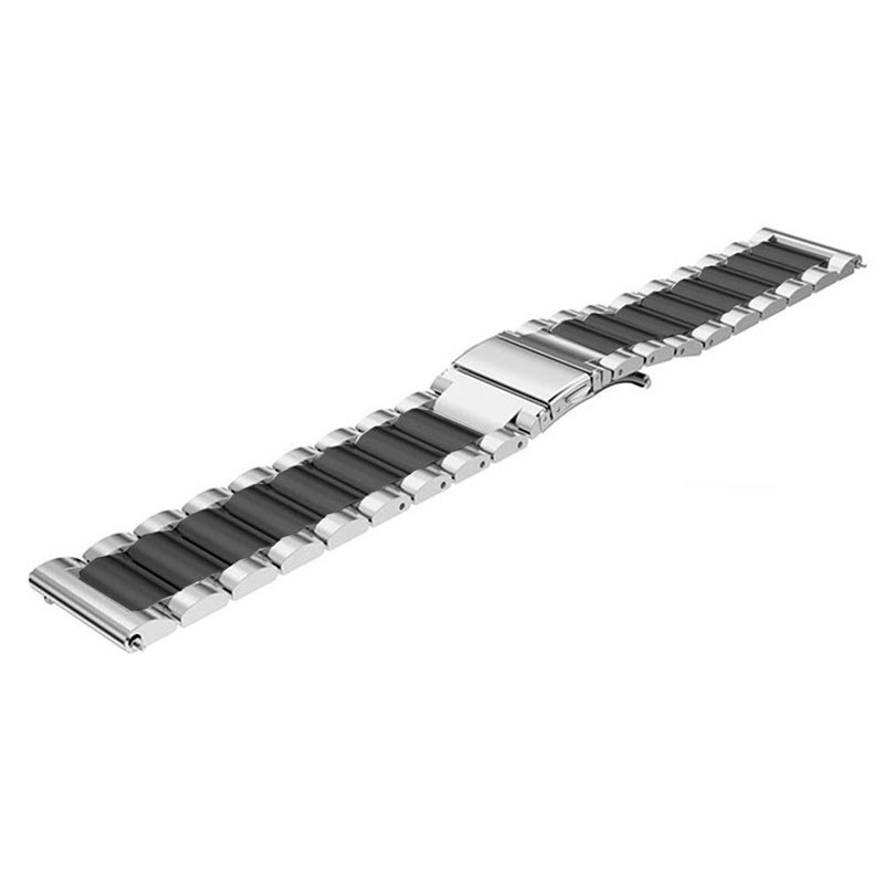 Bracelet de remplacement 20mm universal pour smartwatch Métal Maillons Dual - Ítem4