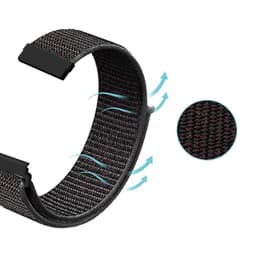 matériau du Bracelet de remplacement en Nylon 22mm Universal