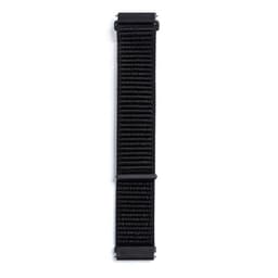 Bracelet de remplacement en Nylon 22mm Universal en couleur noir